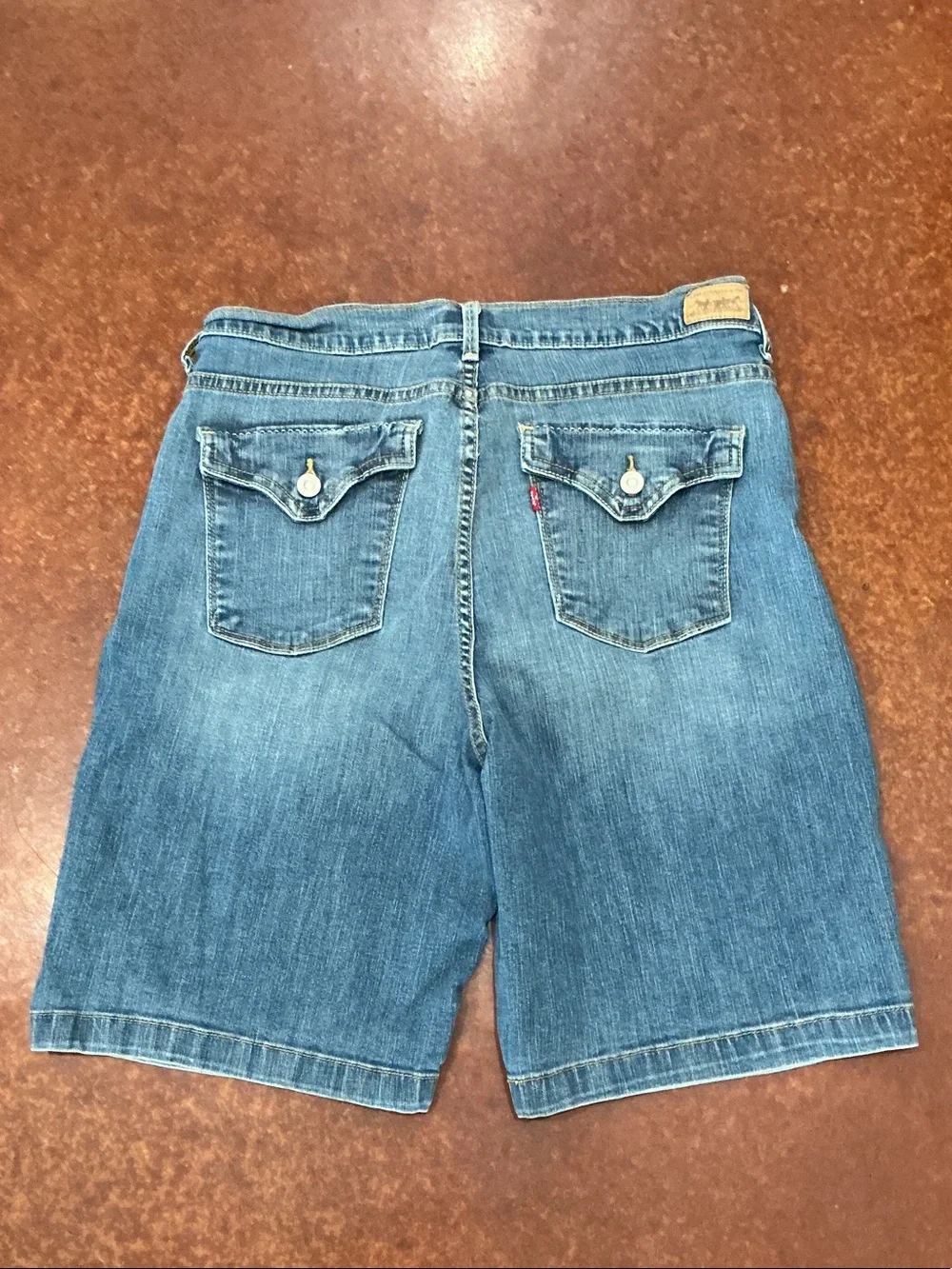 Levi's Medium Blue Denim Shorts
